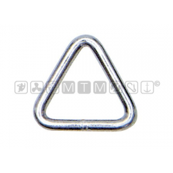 Anello triangolare in Acciaio Inox.(D-5mm - L-30mm interno)