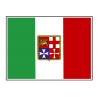 bandiera adesiva italia 16x24cm*
